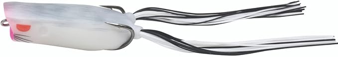 Northland Fishing Tackle Reed Runner Weedless Hollow Body Topwater Popping Frog for Bass Fishing, Lab Rat, 1.75" Length