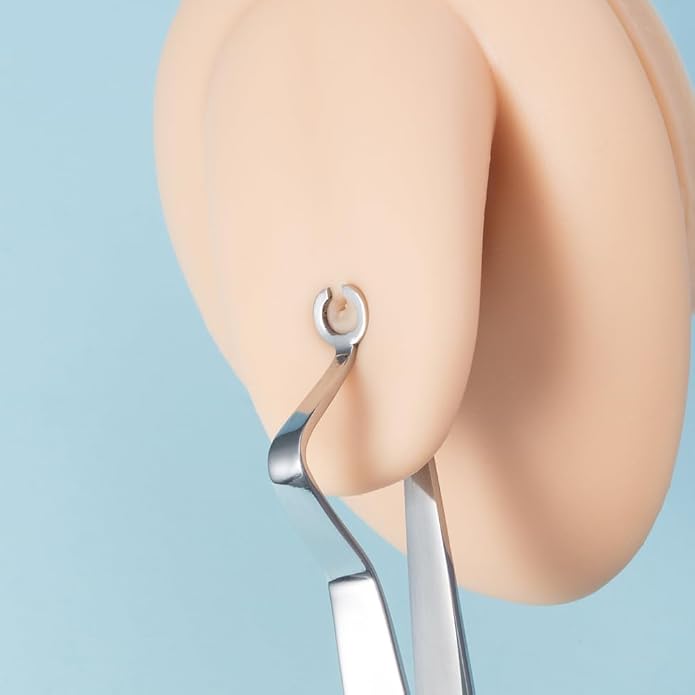 QWALIT Piercing Taper Threadless Insertion Tool - Titanium Labret Pin 16g, 18g, 20g