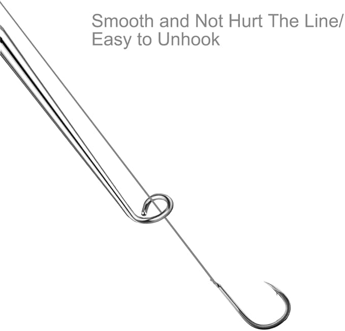 Fish Hook Remover, 4pcs Fishing Hook Quick Removal Device, Security Extractor Fishhook Disconnect Removal Tool for Fishing