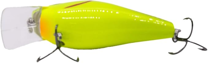 Duckett Fishing Squarebill Crankbait, Shallow Water Bass Lure with Aggressive Action and Deflections
