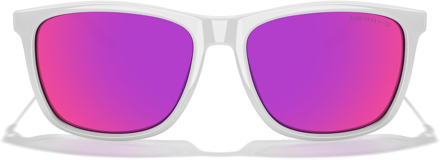 MERRY'S Unisex Polarized Aluminum Sunglasses Vintage Sun Glasses For Men/Women S8286