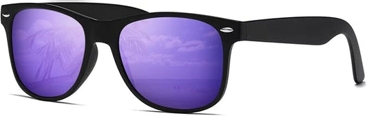 DEMIKOS Sunglasses Men Polarized Sunglasses for Mens Womens Retro Mirror Lens for Driving Fishing UV Protection