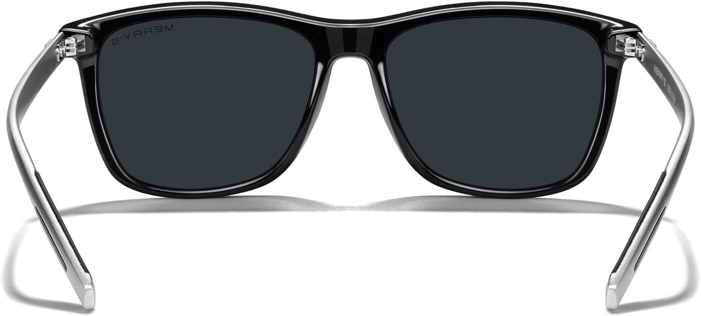 MERRY'S Unisex Polarized Aluminum Sunglasses Vintage Sun Glasses For Men/Women S8286