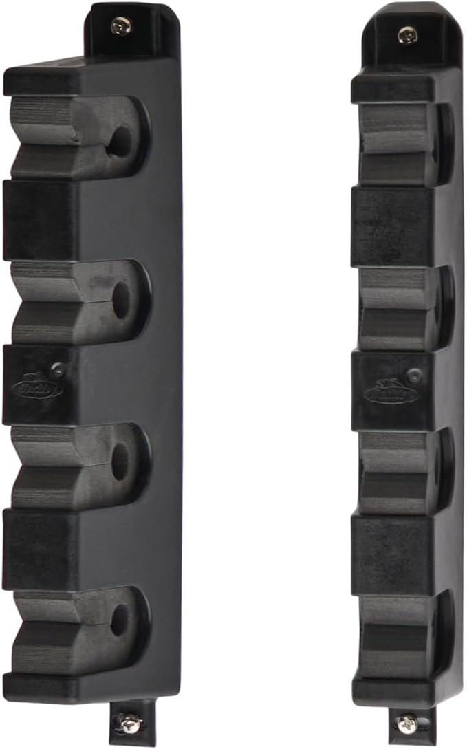 Berkley Horizontal 4 Fishing Rod Rack, Black