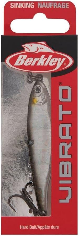 Berkley Vibrato Fishing Hard Bait, 2 5/8in - 028 (1 oz), Nat Shiner