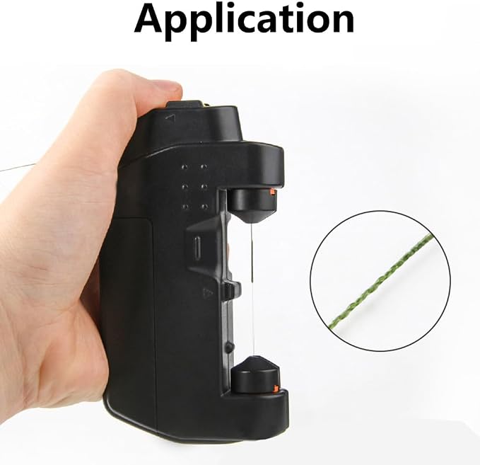 Electric Fishing Line Automatic Tying Device Fishing Knot Tying Tool,GT Knot Machine,Automatic Fishing Hook Tier,Machine Tying Device Tie Knot Lure Fishing Hook Line Tyer Tie
