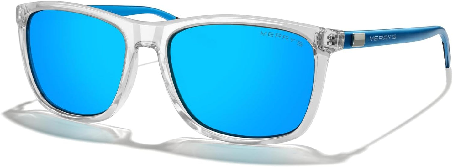 MERRY'S Unisex Polarized Aluminum Sunglasses Vintage Sun Glasses For Men/Women S8286