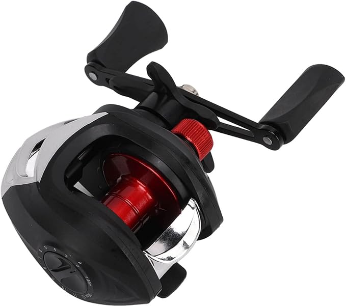 18+1BB Baitcasting Reel, Fishing Reel, Fishing Baitcasting Reels, Magnetic Brake Fishing Wheel Starlike Unloading Handle for Fishing (Right Hand)