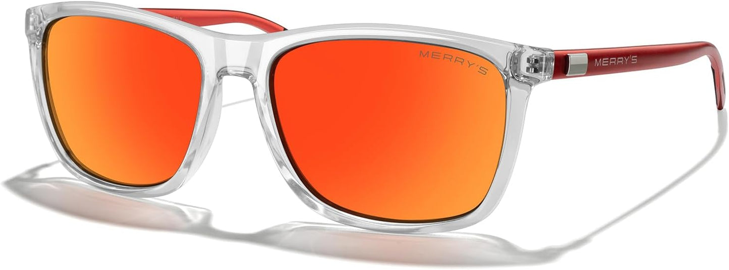 MERRY'S Unisex Polarized Aluminum Sunglasses Vintage Sun Glasses For Men/Women S8286