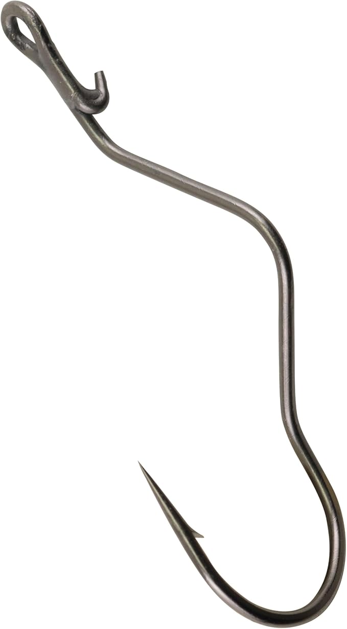 Berkley Fusion19 Wide Gap Live Bait Hooks, Size 4 Fishing Hooks, Needle Point with SlickSet Coating for Easy Penetration, Forged for Added Strength