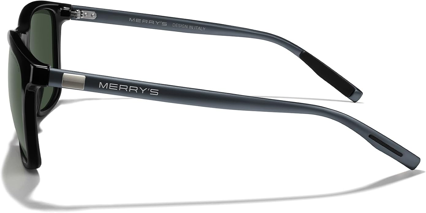 MERRY'S Unisex Polarized Aluminum Sunglasses Vintage Sun Glasses For Men/Women S8286