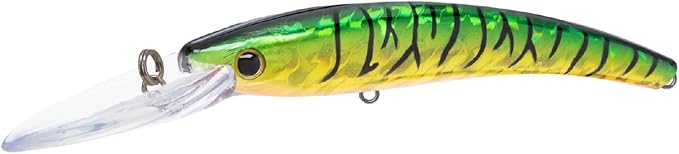 Bill Lewis Fishing Lipless Lifelike Trolling Precise Walleye Crankbait Lite with Two Large Mustad Triple Grips