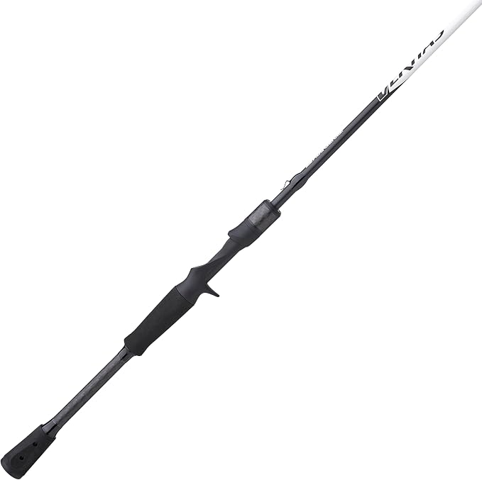 Abu Garcia Veritas Casting BFS Fishing Rod, Balanced and Lightweight Rod, Powerlux 100 Construction, Custom Ergonomic Reel Seat