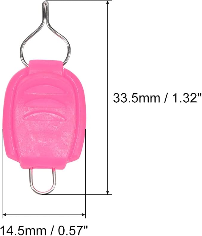 PATIKIL Fishing Line Holders, Baitcasting Reel Fishing Line Holder Clip Buckle Stopper Line Keeper Accessories