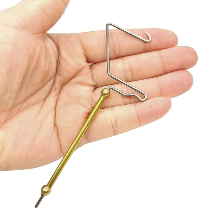 HERCULES Fly Tying Tools, Fly Tying Kit with Bobbin Thread Holder, Wire Threader, Knot Whip Finisher, Hackle Plier, Bodkin, Fly Fishing Lure Making Accessories