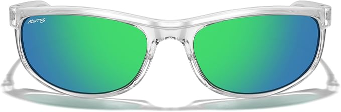 MERRY'S Wrap Around Sport Polarized Sunglasses for Men Women Driving Fishing Cycling Running UV400 Protection S3027