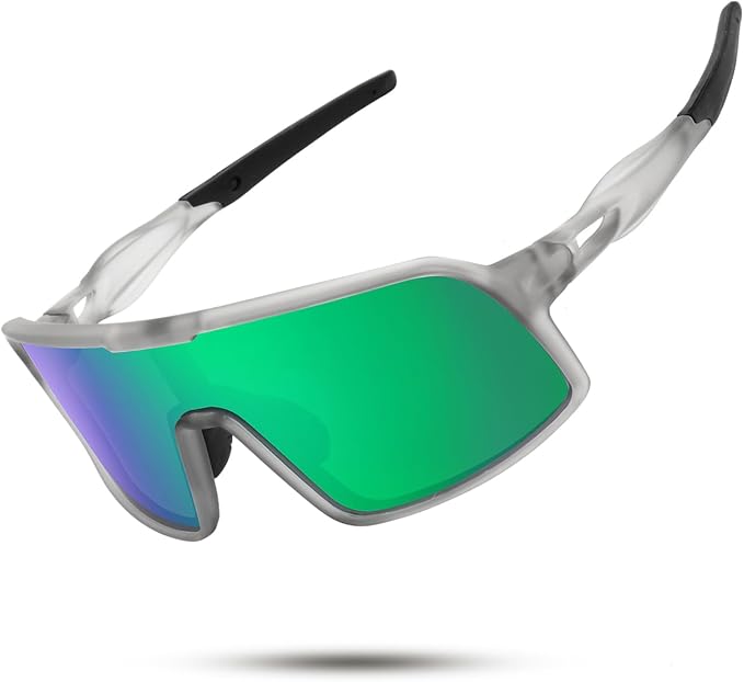 SEKKAF Polarized Sports Sunglasses for Men and Women Cycling Glasses UV Protection Goggles for Mountain Bike Running Fishing