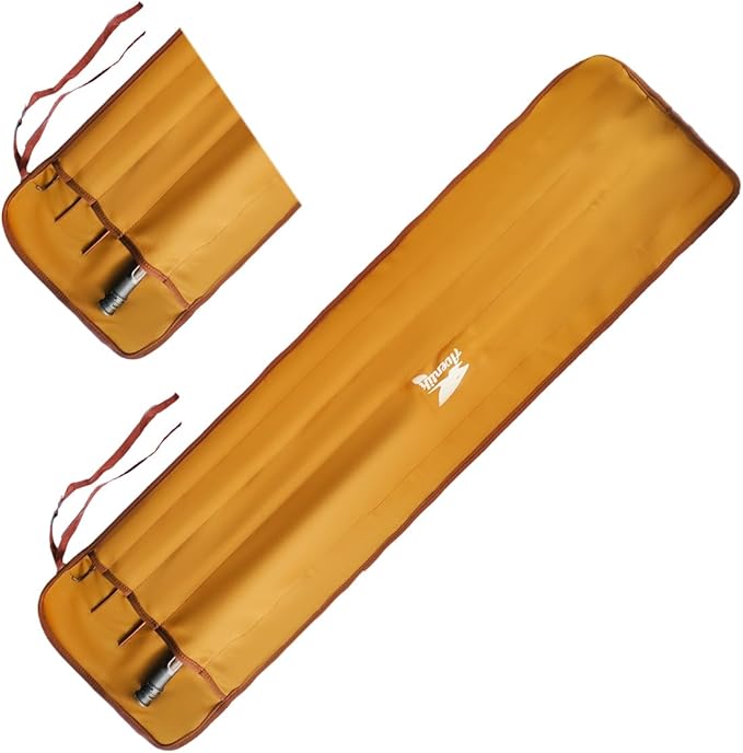 Aventik Neoprene Fly Rod Sock, 5-Compartment Fly Rod Sleeve Protector, Fishing Rod Cover for Travel & Storage