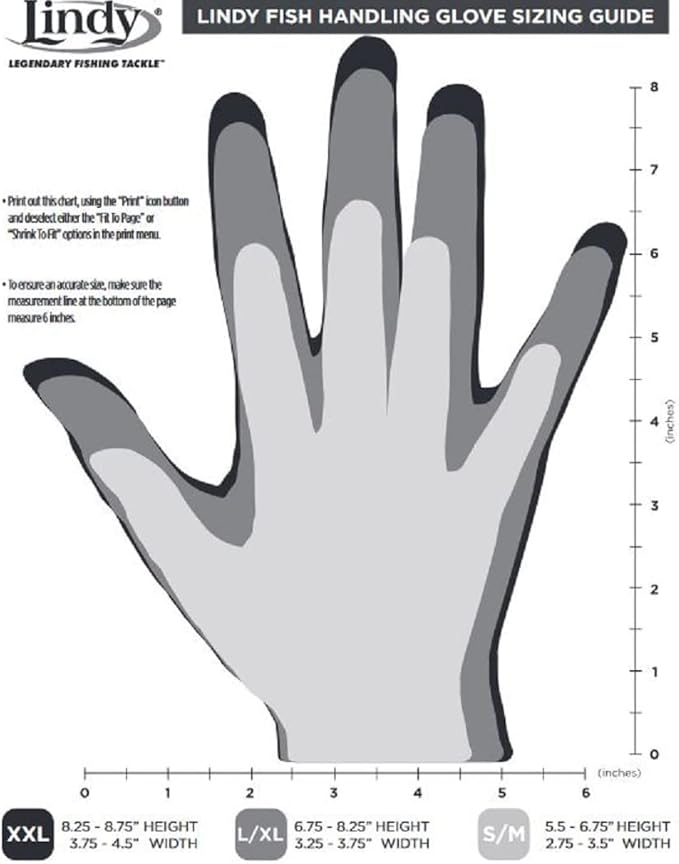 Lindy Fish Handling Glove Puncture-Proof and Cut Resistant Fish-Grabbing Glove