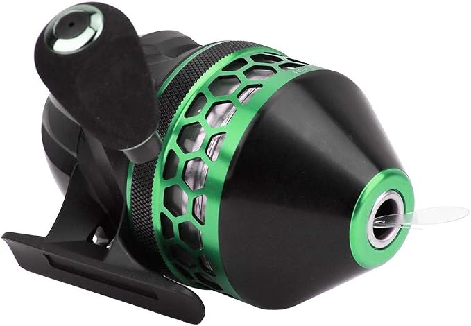 Alomejor spincast Reel,4.1:1 Speed Ratio for Retrieval,Closed face Fishing Reel,ABS and Metal Construction for Durability and Lightweight,for Beginners and Casual Anglers in Freshwater Lakes