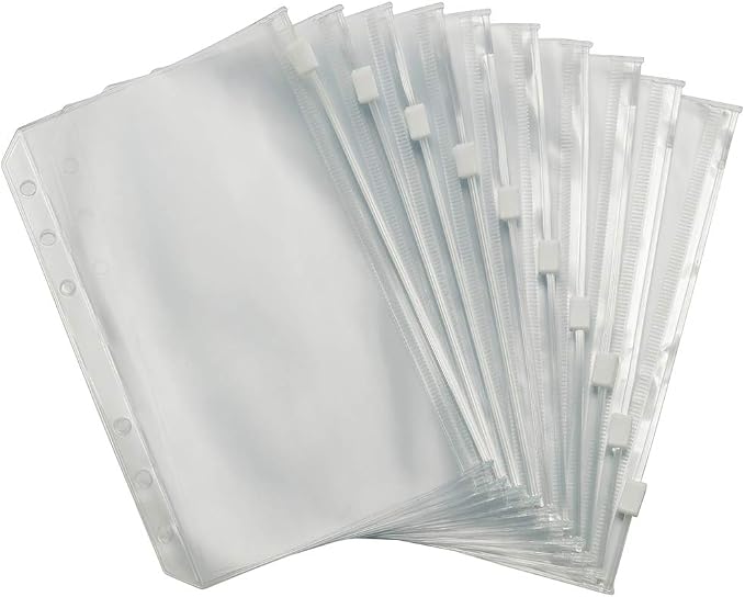 Dr.Fish Bait Binder Bags Worm Wallet Binders Travel Portable Compact Tackle Storage for Soft/Hard Baits, Leaders, Lines, Rigs
