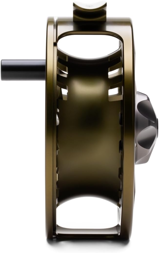 LAMSON | Guru S-Series -3+ Fly Fishing Reel | All-Water | Large Arbor, Fully CNC Machined/Anodized, Lightweight Durability