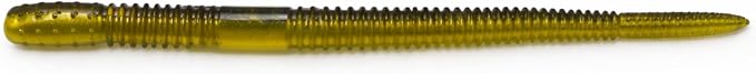 10Pcs Soft Plastic Worms for Bass Fishing, Multicolor Stick Worm Set, Freshwater Fishing Bait
