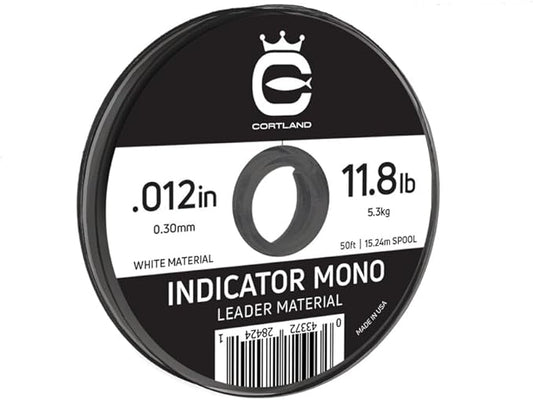 Cortland Indicator Mono Leader Material Fly Fishing