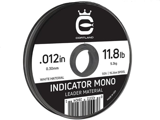 Cortland Indicator Mono Leader Material Fly Fishing