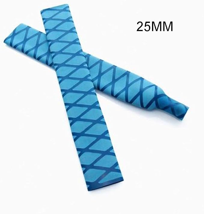GREATFISHING Diameter: 25mm 30mm 35mm X-Tube Heat Shrink Sleeve Wrap Fishing Bulding Handle Cork Rod Grip with Non Slip Waterproof and Insulation 40 Inch Lengths Durable Repair