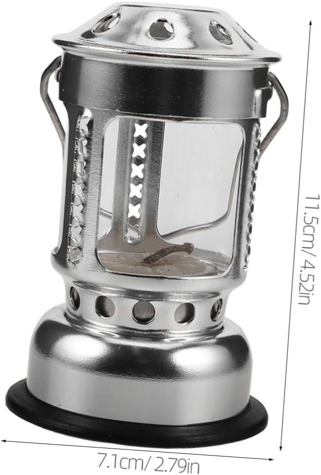 Vintage Camping Light Aluminum Alloy Lantern with Base Rechargeable Night Fishing Lamp
