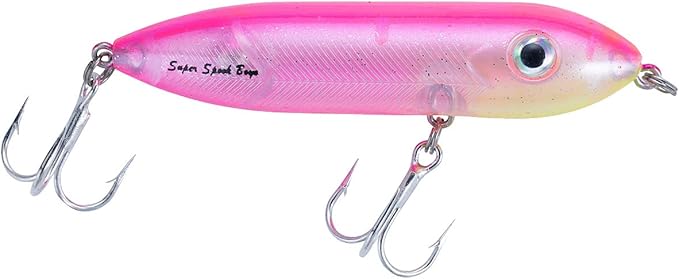 Heddon Super Spook Boyo 3" Topwater Fishing Lure, 3/8 Ounce