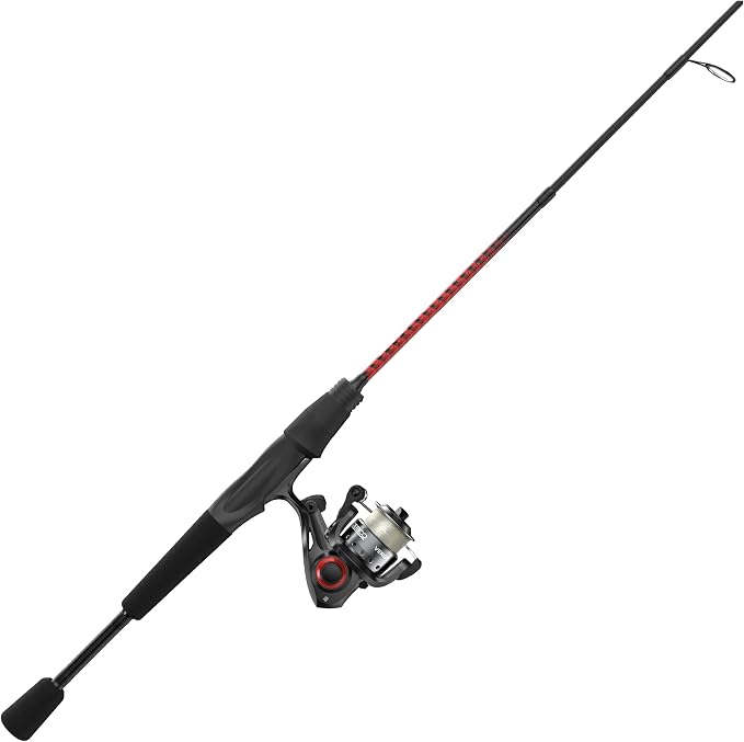 Zebco Verge Spinning Reel and Fishing Rod Combo, Changeable Right- or Left-Hand Retrieve, Pre-Spooled with Zebco Fishing Line