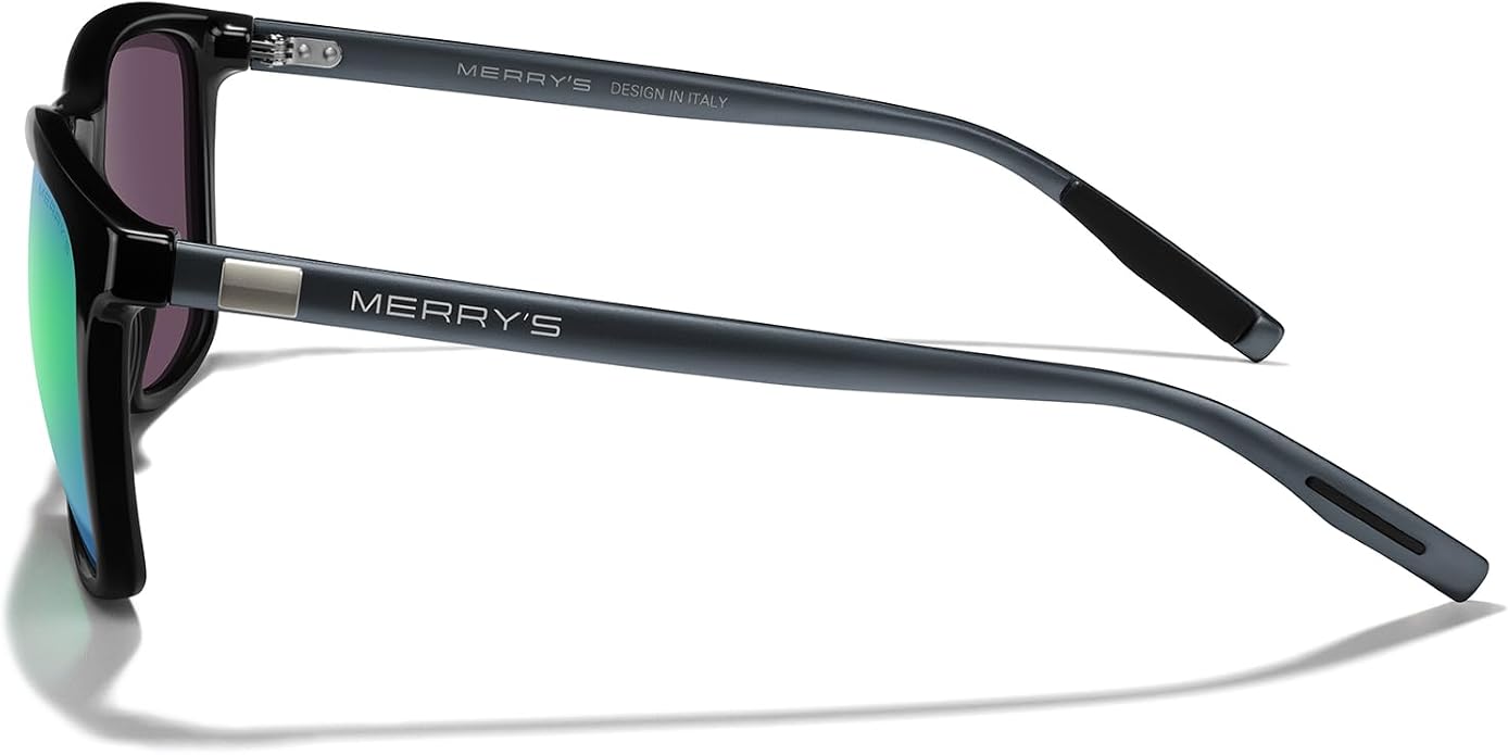 MERRY'S Unisex Polarized Aluminum Sunglasses Vintage Sun Glasses For Men/Women S8286