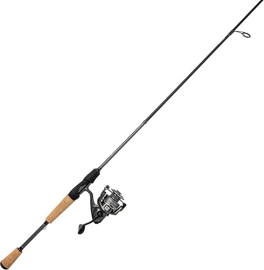 Lew's Speed Spin Spinning Reel and Fishing Rod Combo, HM30 Graphite Rod, 9+1 Bearings, Speed Gears