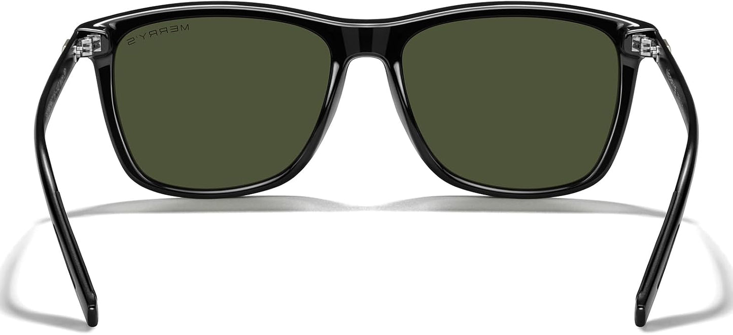 MERRY'S Unisex Polarized Aluminum Sunglasses Vintage Sun Glasses For Men/Women S8286