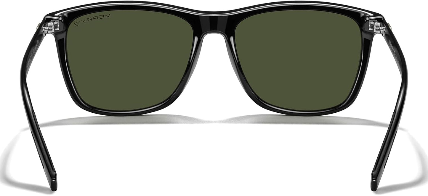 MERRY'S Unisex Polarized Aluminum Sunglasses Vintage Sun Glasses For Men/Women S8286