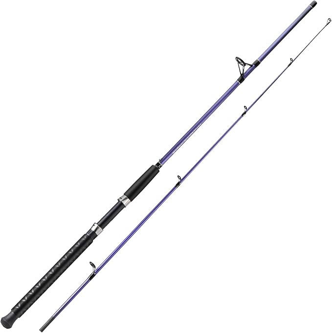Sougayilang Spinning Rods, Strong Carbon&Glass Composite Fishing Pole with Stainless Steel Line Guides for Catfish- 7'0"
