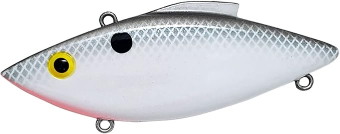 Bill Lewis Lures Lifelike Rat-L-Trap Magnum Trap 3/4 OZ Lipless Crankbait Fishing Wobble Freshwater Lure for Black Bass