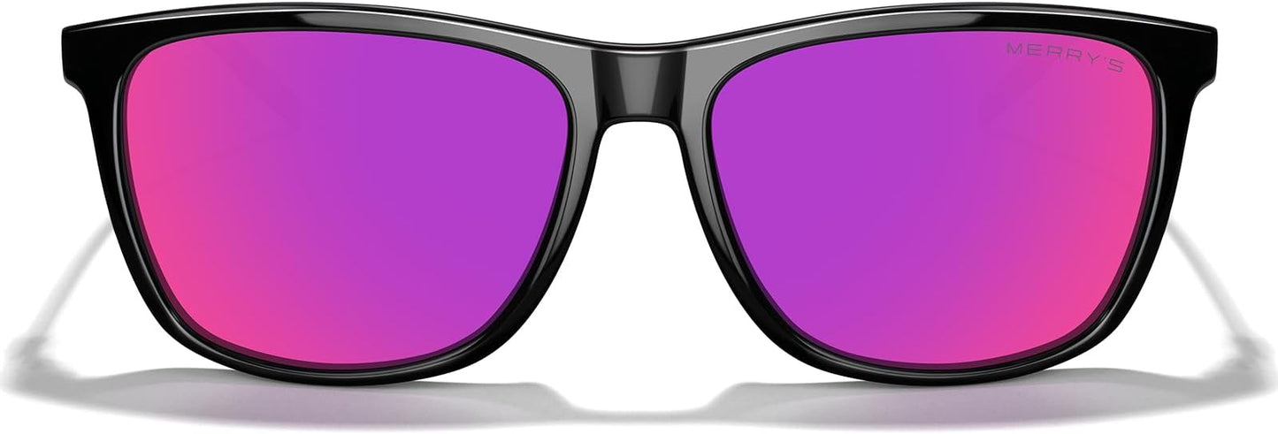MERRY'S Unisex Polarized Aluminum Sunglasses Vintage Sun Glasses For Men/Women S8286