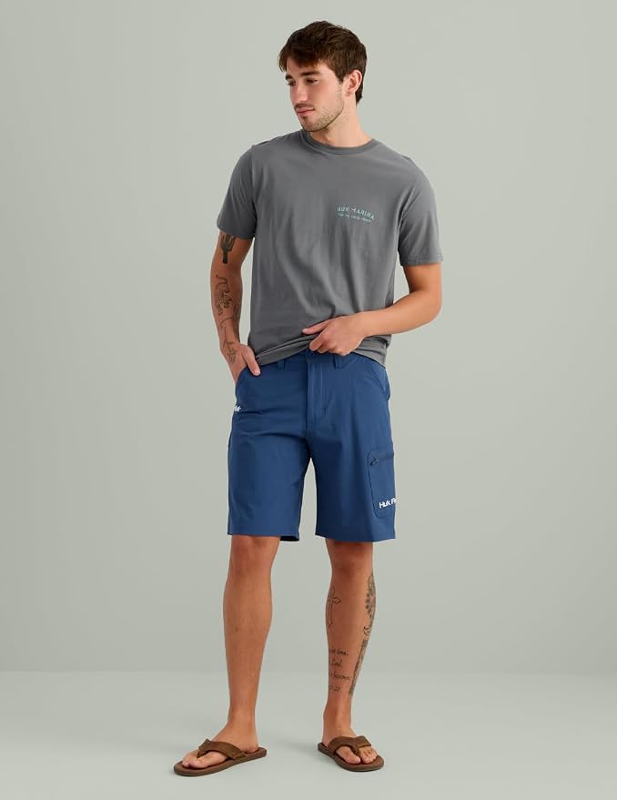 HUK Mens Cargo Shorts