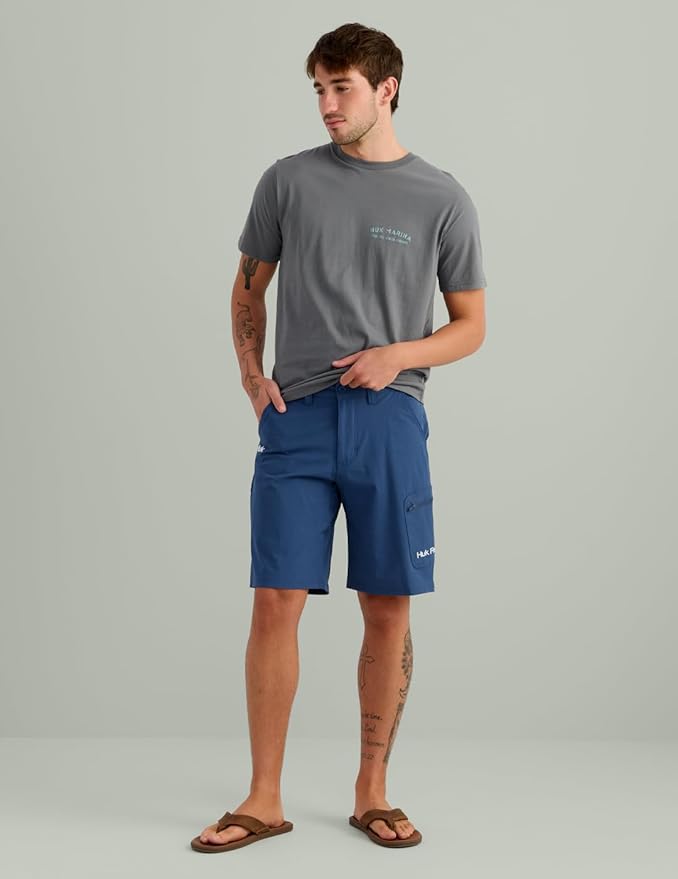 HUK Mens Cargo Shorts