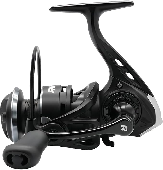 RIFT Chasm Spinning Reel, Carbon Disc Drag System, 5.2:1 Gear Ratio, 7+1 Stainless Steel Ball Bearings, CNC Aluminum Spool, Knurled Spool Center, Ambidextrous