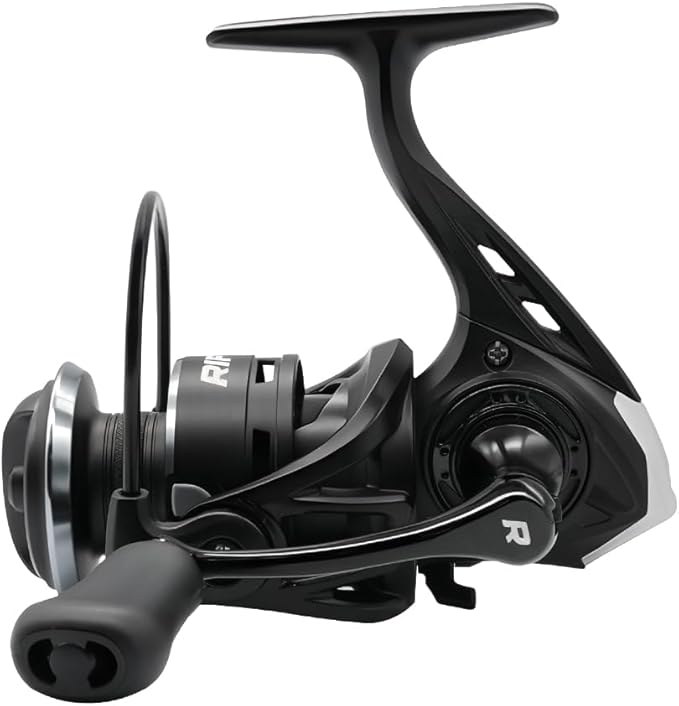 RIFT Chasm Spinning Reel, Carbon Disc Drag System, 5.2:1 Gear Ratio, 7+1 Stainless Steel Ball Bearings, CNC Aluminum Spool, Knurled Spool Center, Ambidextrous