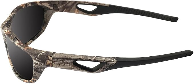 Polarized Outdoor Sports Sunglasses Tr90 Camo Frame for Men Women Driving Fishing Hunting Reduce Glare