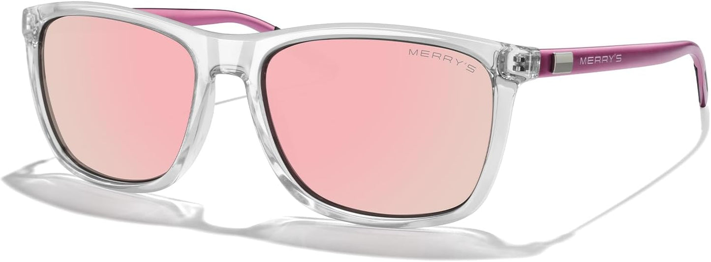 MERRY'S Unisex Polarized Aluminum Sunglasses Vintage Sun Glasses For Men/Women S8286
