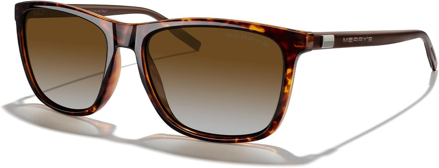 MERRY'S Unisex Polarized Aluminum Sunglasses Vintage Sun Glasses For Men/Women S8286