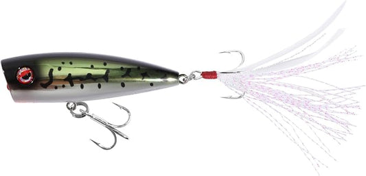 LITTMA Bass Fishing Topwater Popper Lures - Effective Top Water Lures for Bass Anglers - Durable Design for Catching Trophy Bass with High-Performance Popping Action