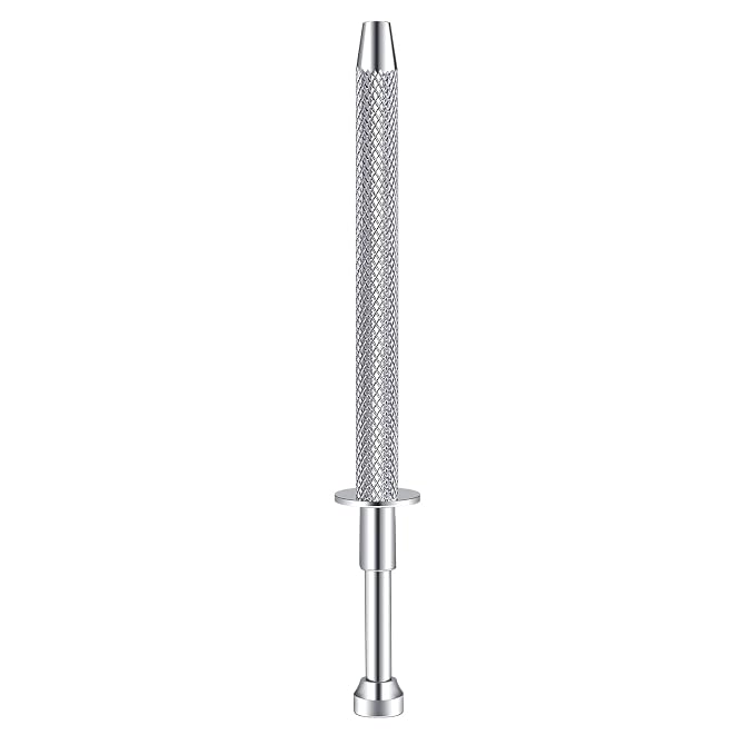 DJCIW Piercing Ball Grabber Tool,Precision 4.5inch Pick-Up Tool with 4 Prongs for Jewelry Making Electronics Crafts Claw Tweezers for Small Parts Gems Nails Clamping