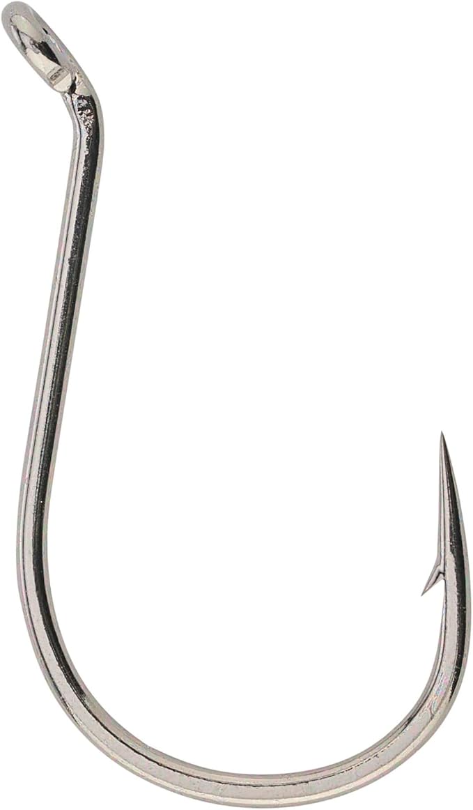 Berkley Fusion19 Wide Gap Live Bait Hooks, Size 4 Fishing Hooks, Needle Point with SlickSet Coating for Easy Penetration, Forged for Added Strength